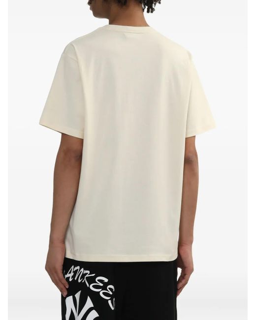 KTZ White Logo-Patch Cotton T-Shirt for men
