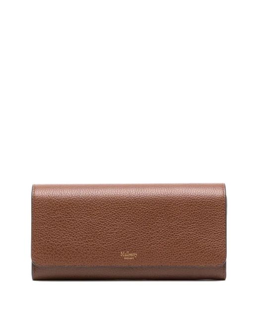 Mulberry Brown Continental Wallet