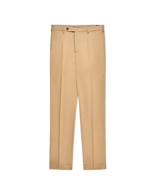 Incotex Natural Button-Fastening Trousers for men