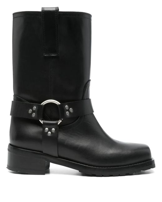 Sonora Boots Dallas 40mm バイカーブーツ Black