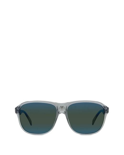 Vuarnet Green Square-Frame Sunglasses for men