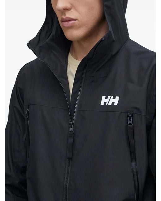 Helly Hansen Blue Zipped Hooded Lightweight Jacket for men
