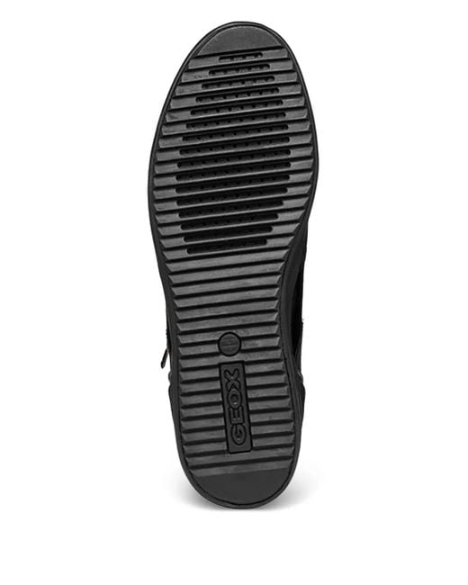 Geox Black Sneakers Mit Reißverschluss