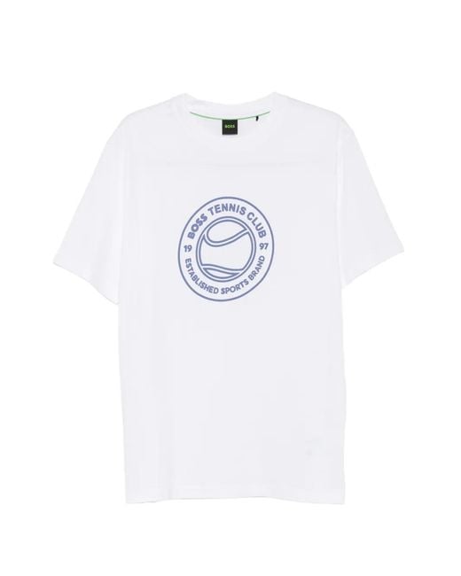 Camiseta Join Boss de hombre de color White