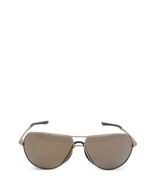 Nike Gray Outrider Pilot-Frame Sunglasses for men
