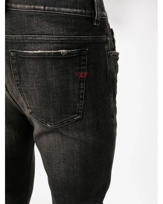 DIESEL Gray 1983 Slim-Cut Jeans for men