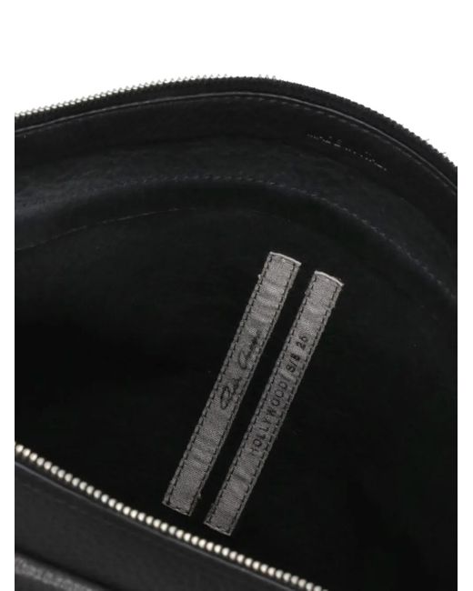 Rick Owens Black Adri Zip-Fastening Shoulder Bag