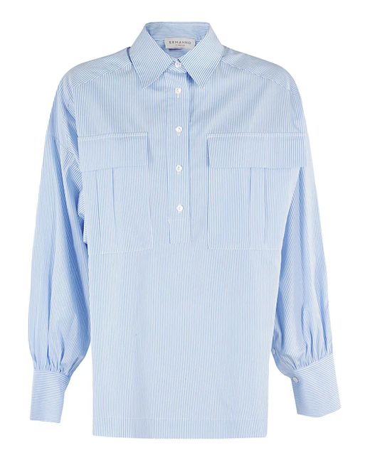 Camicia di ERMANNO FIRENZE in Blue