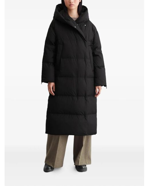 Marc O' Polo Black Hooded Puffer Coat