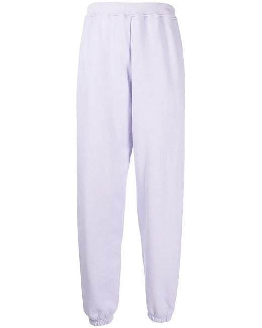 Aries White Temple Logo-Print Track Pants for men