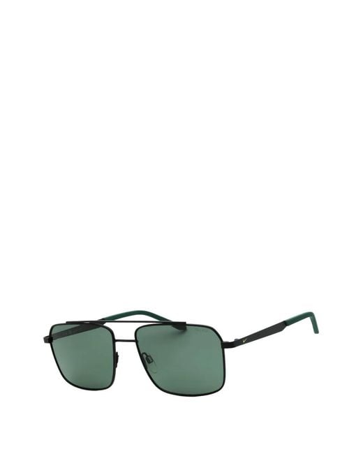 Nike Green Square-Frame Sunglasses for men