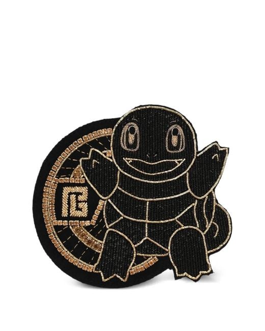 Balmain Black Pokémon Squirtle-Patch
