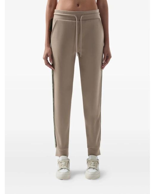 Gcds Natural Logo-Tape Scouba Track Pants