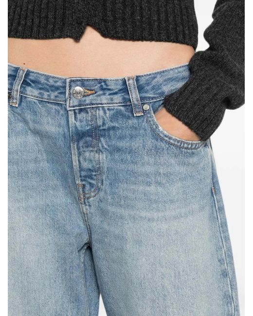 EB DENIM Blue Shifter Bowed Jeans Luca