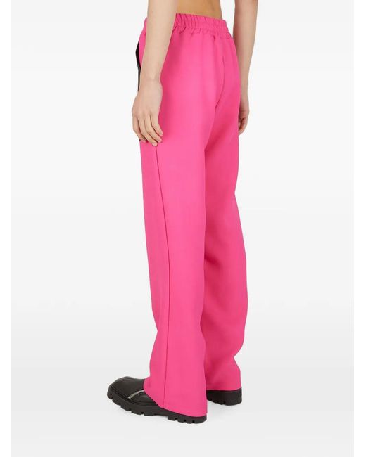 (DI)VISION Pink Patch-Pocket Trousers