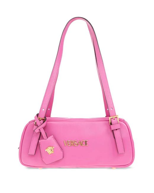 Versace Pink Tag Bowling Schultertasche