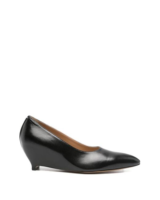 Maison Margiela Black Pointed-Toe Pumps