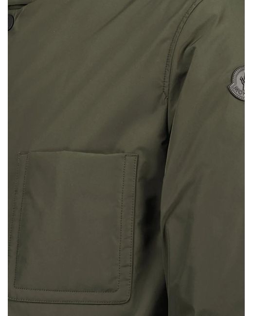 Moncler Wendbare Jacke Mit Kragen in Green für Herren