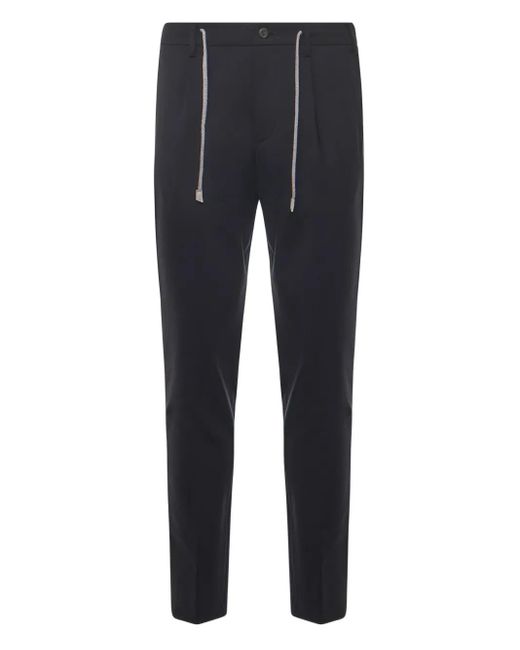 Pantalones Con Cordones Eleventy de hombre de color Blue