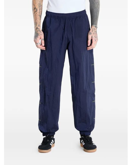 Adidas Blue Equipment Track Pants for men