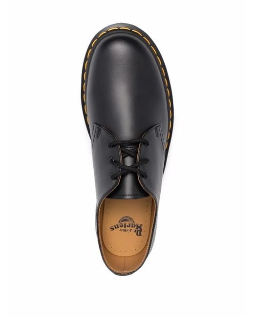 Chaussures En Cuir À Lacets Dr. Martens pour homme en coloris Gray