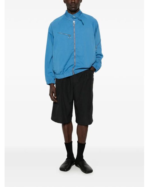 NAMACHEKO Blue Zip-Up Jacket for men