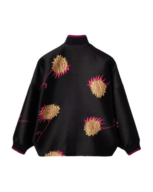 LaDoubleJ Black 'Brooklyn' Bomberjacke