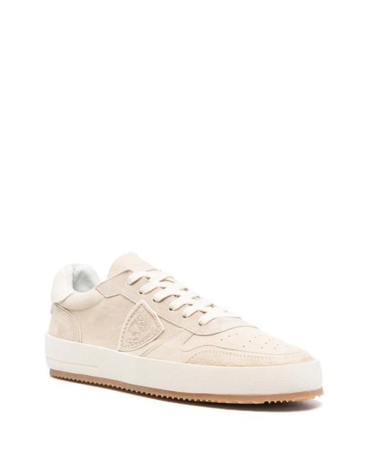 Philippe Model White Flat Shoes for men