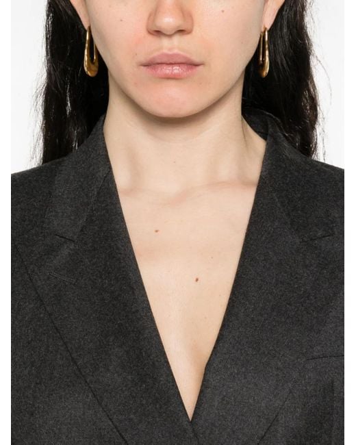 Tagliatore Black Anthracite Pleated Suit