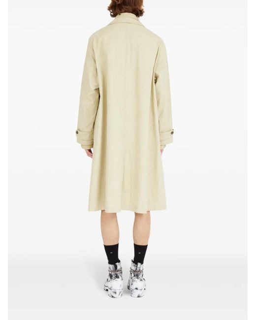 Maison Margiela Natural Layered Trench Coat for men