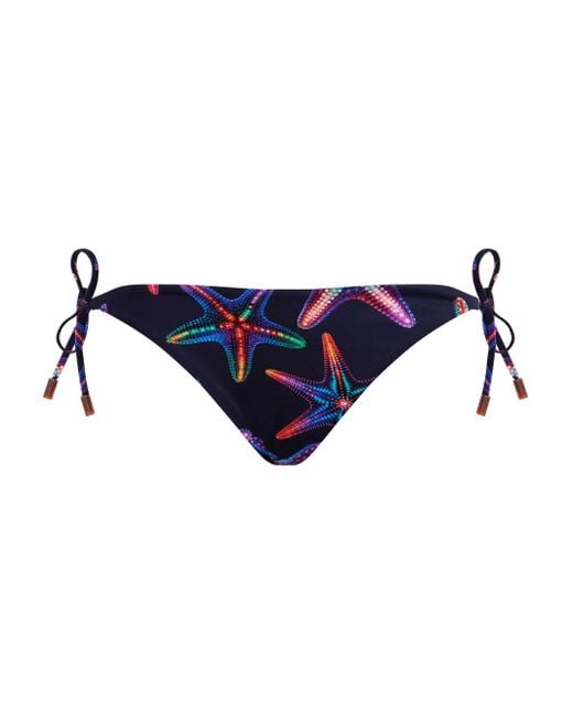 Vilebrequin Blue Disco Stars Bikini Bottom