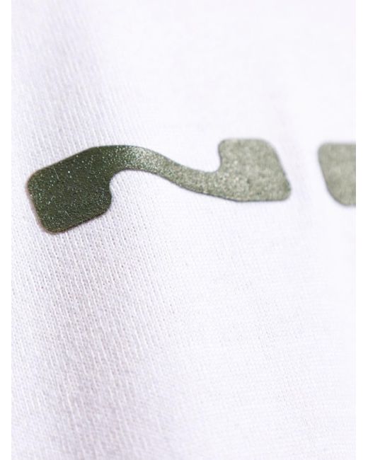 Norse Projects T-shirt Met Logoprint in het White voor heren