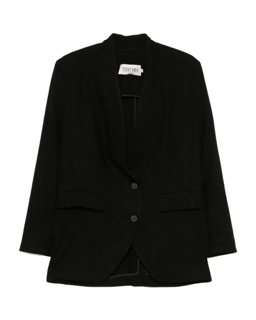 Tessitura Body Couture ローブジャケット Black
