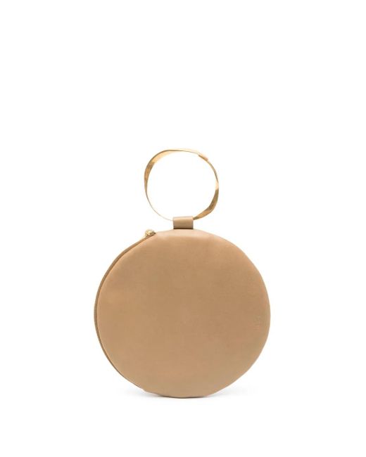 The Row Natural Round Bracelet Clutch Bag
