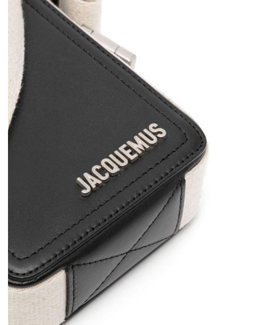 Jacquemus Black Le Cuerda Vertical Cross Body Bag