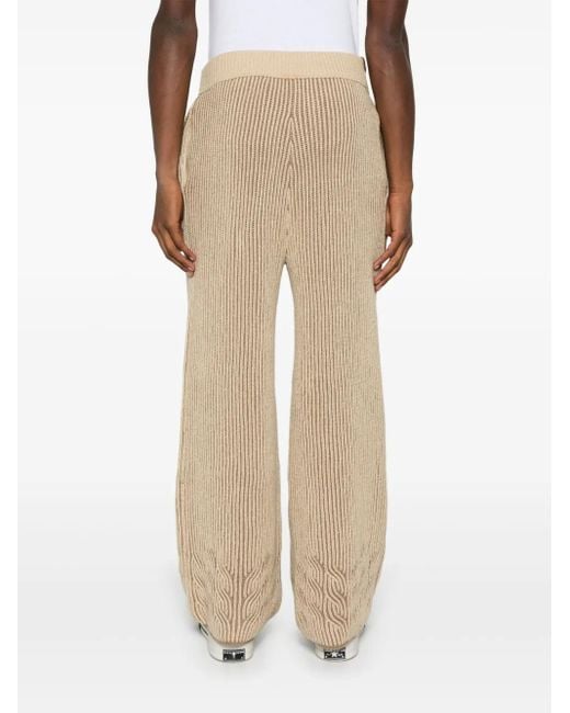 Isa Boulder Natural Rover Twisty Trousers for men