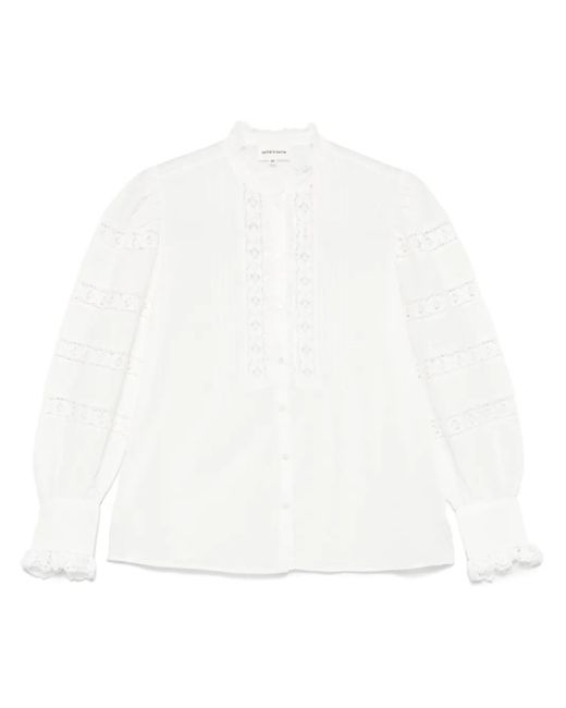 Antik Batik Lena ブラウス White