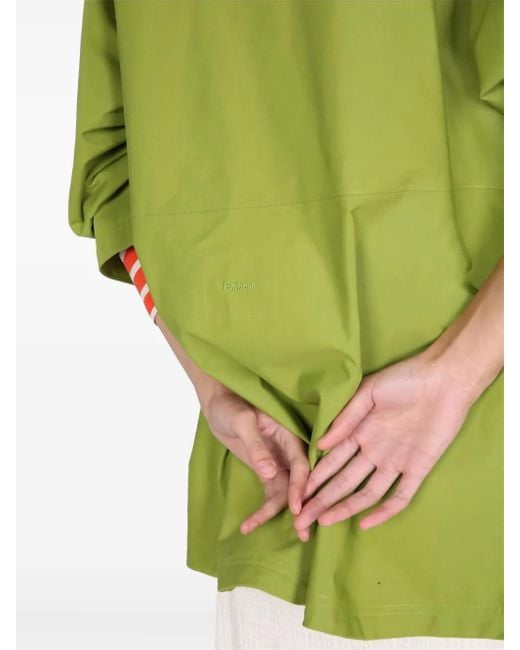 Barbour Green Hooded Drawstring Jacket