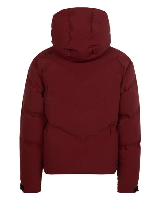 Aztech Mountain Red Super Lite Hooded Ski Jacket for men