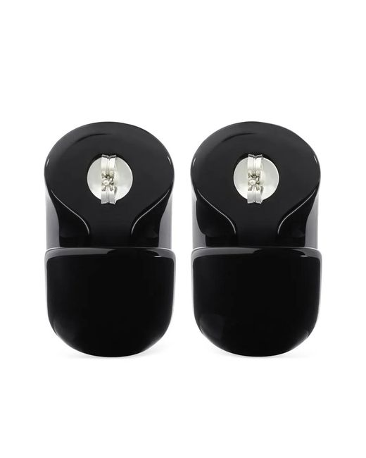 Orecchini Infinity di Courreges in Black