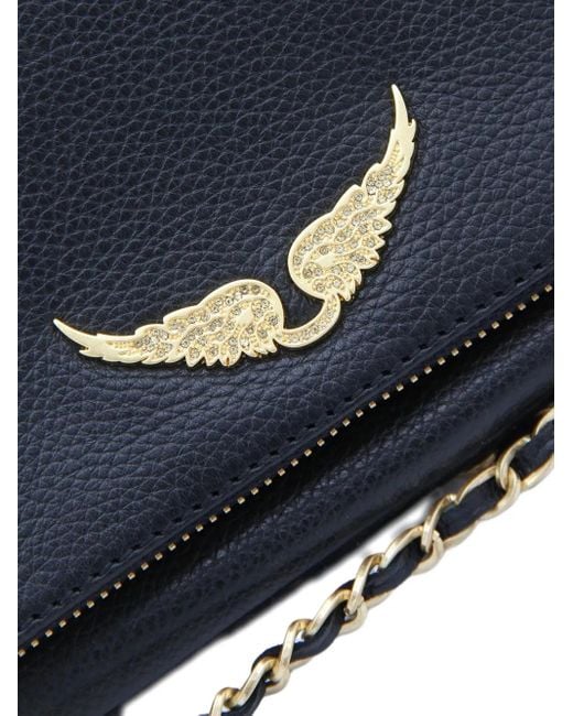 Borsa A Tracolla Rock di Zadig & Voltaire in Black