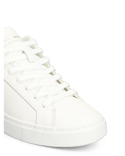 Crime London White Superlight Lace-Up Sneakers for men