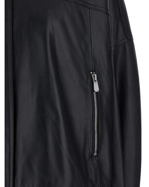 Pinko Black Zip Collar Jacket