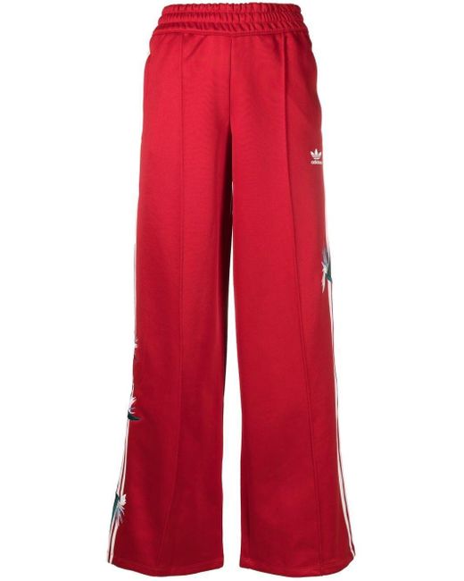 X Thebe Magugu pantalon de jogging Adidas en coloris Red