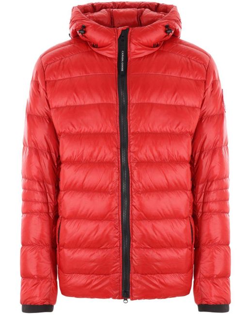 Canada Goose Red Crofton Down Jacket for men