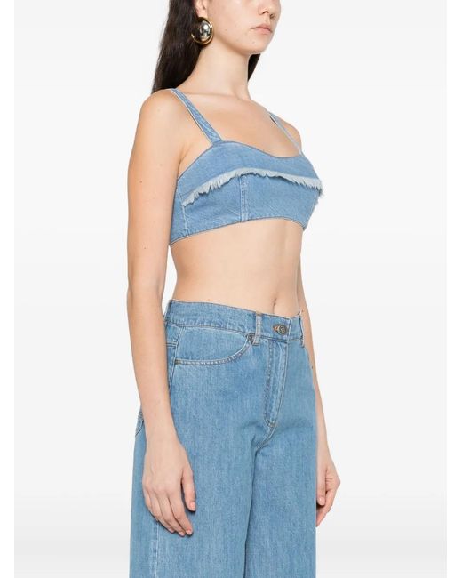 Occleus Blue Bianca Bra