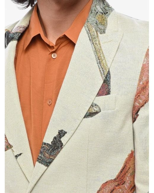 Off-White c/o Virgil Abloh White Pascal Blazer for men