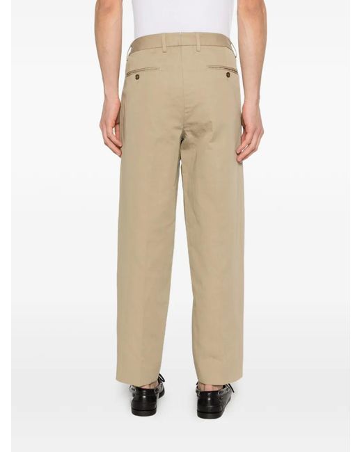 Briglia 1949 Natural Pleated Trousers for men