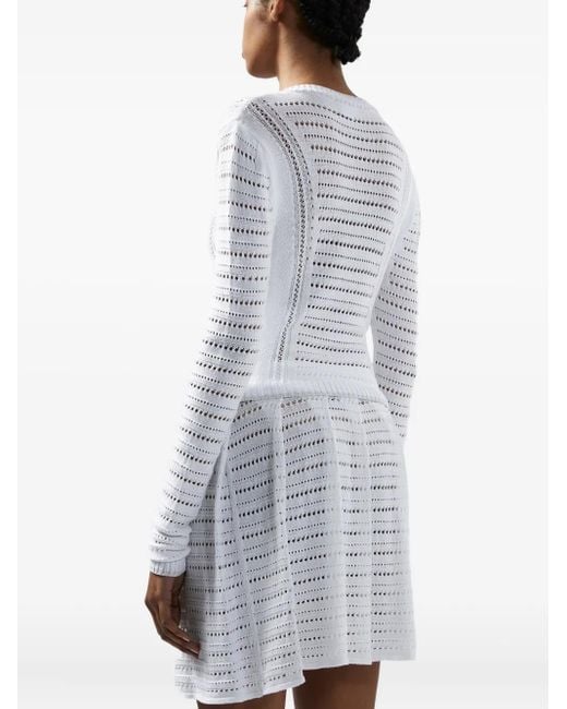 Gcds White Tennis Cardigan