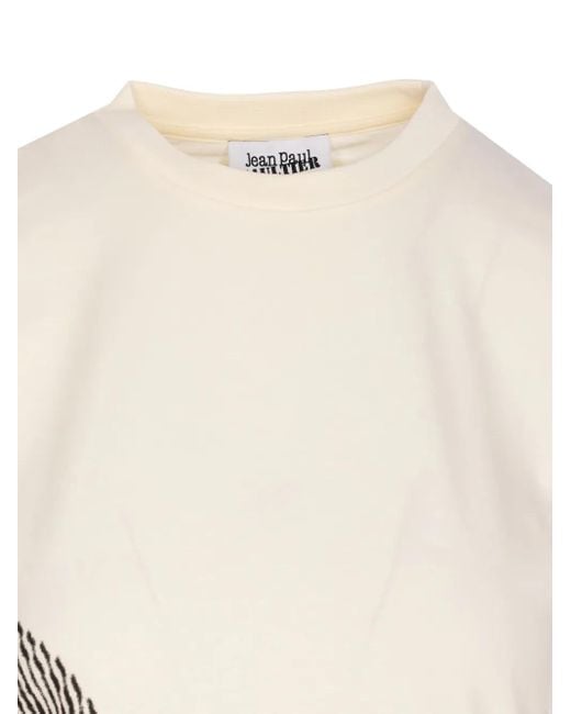 Jean Paul Gaultier ロゴ Tシャツ Natural
